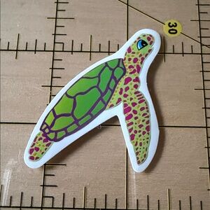 💜13/$13 +Bundle Sticker Sale | Turtle Animal Waterproof Sticker